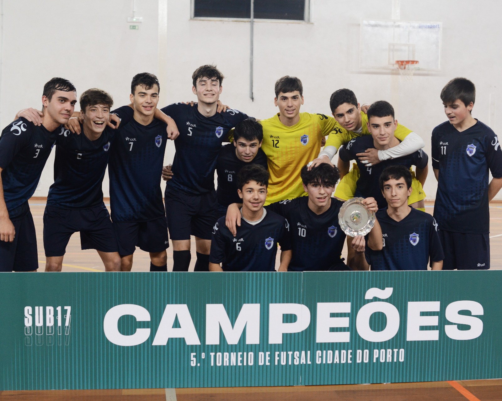 AF Braga vence V Torneio Sub17 de futsal masculino Cidade do Porto